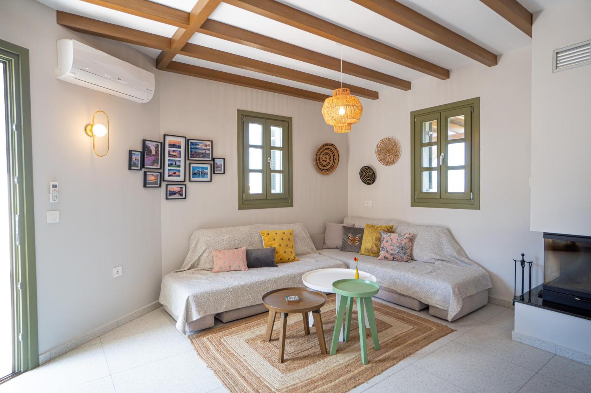 Villa Rosa - Luxury Villas With Panoramic Views Lagoudi Zia Exteriér fotografie