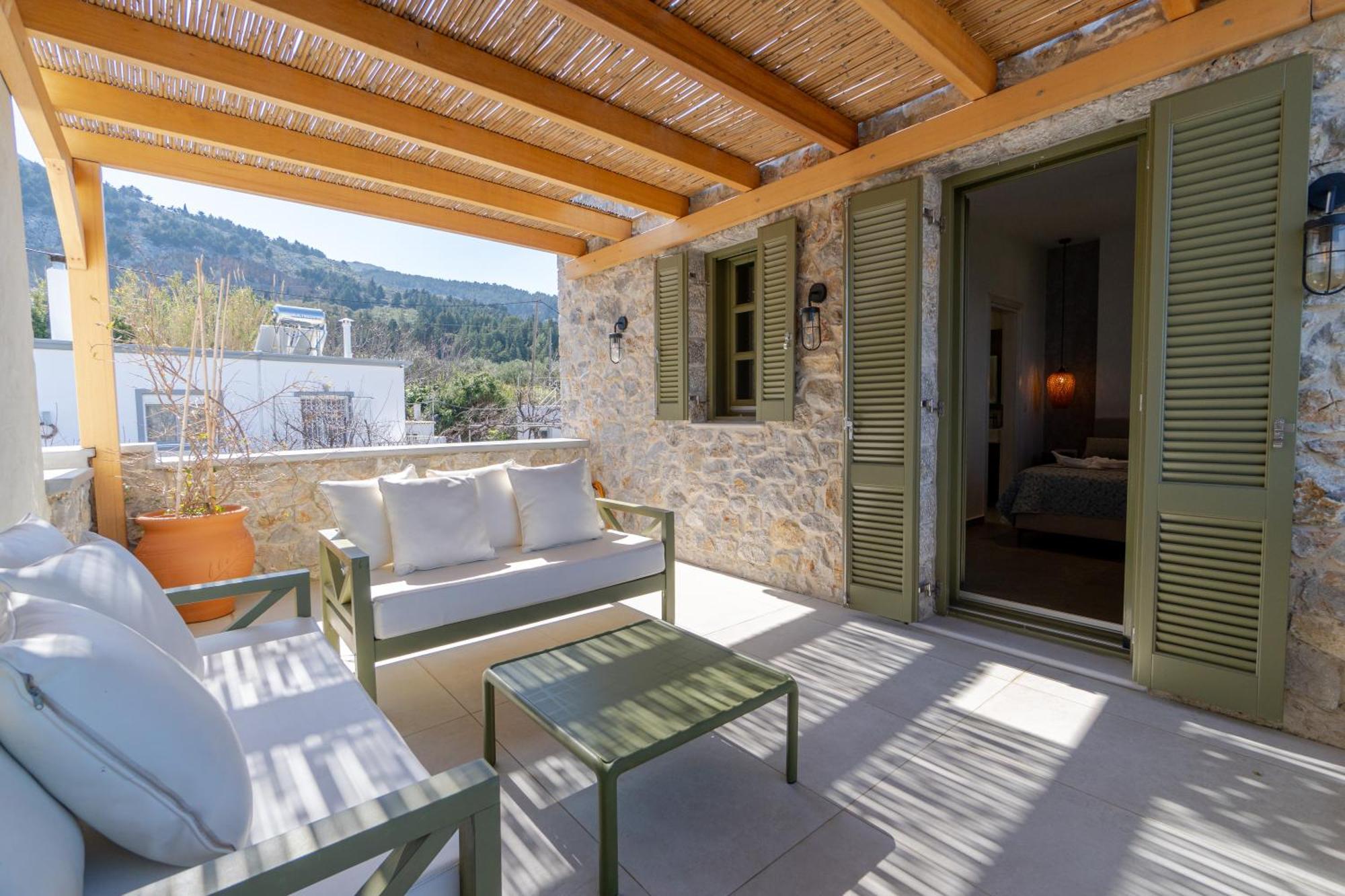 Villa Rosa - Luxury Villas With Panoramic Views Lagoudi Zia Exteriér fotografie