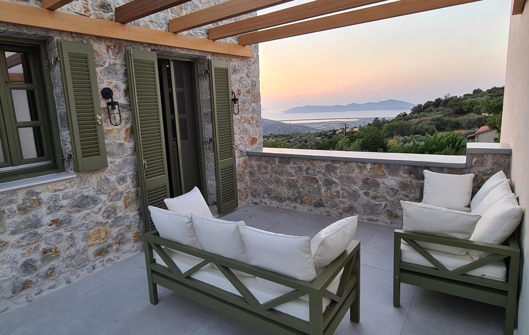 Villa Rosa - Luxury Villas With Panoramic Views Lagoudi Zia Exteriér fotografie