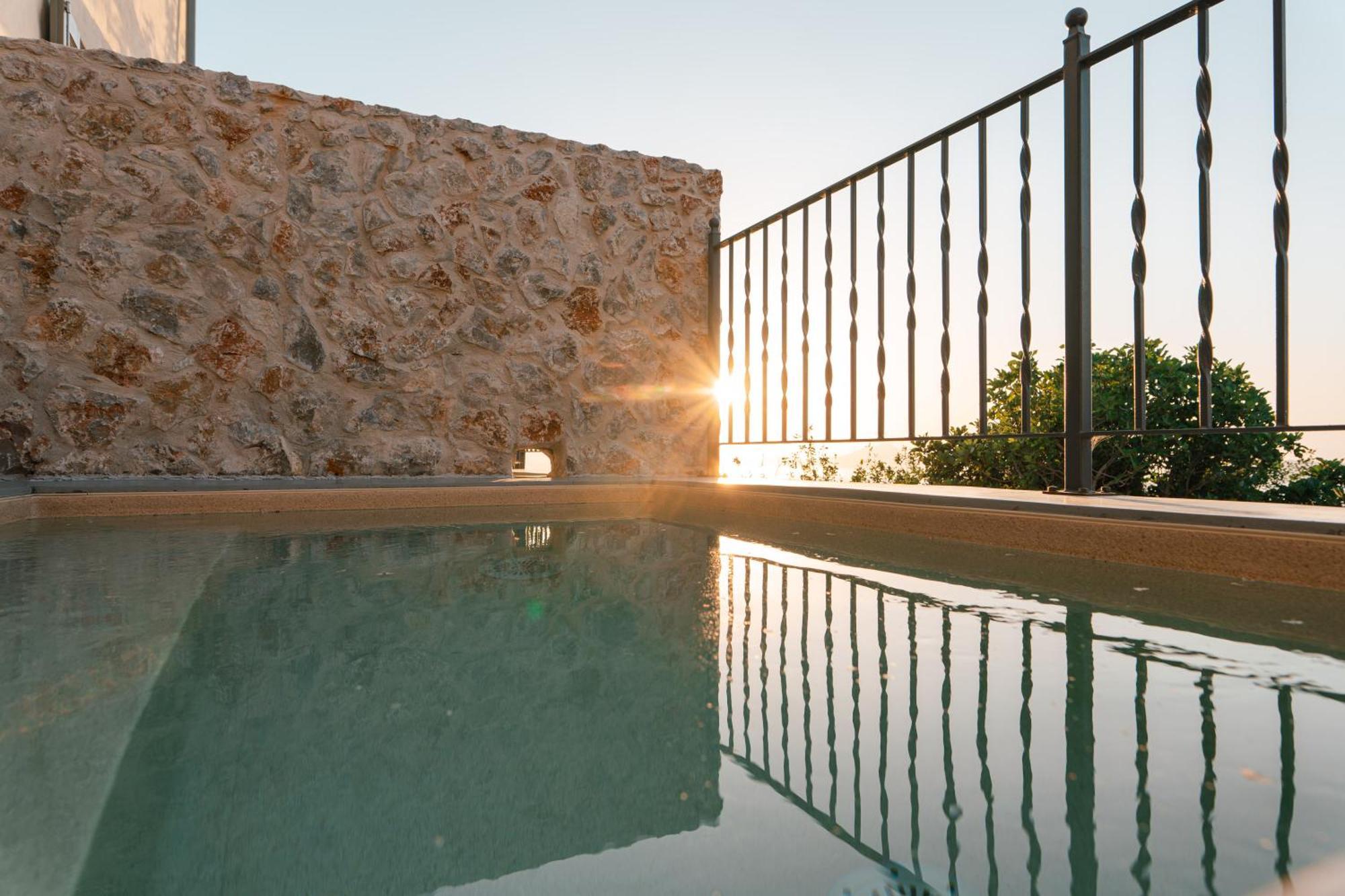 Villa Rosa - Luxury Villas With Panoramic Views Lagoudi Zia Exteriér fotografie