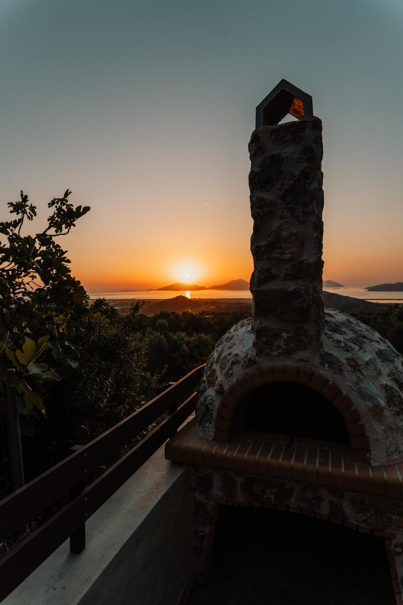 Villa Rosa - Luxury Villas With Panoramic Views Lagoudi Zia Exteriér fotografie