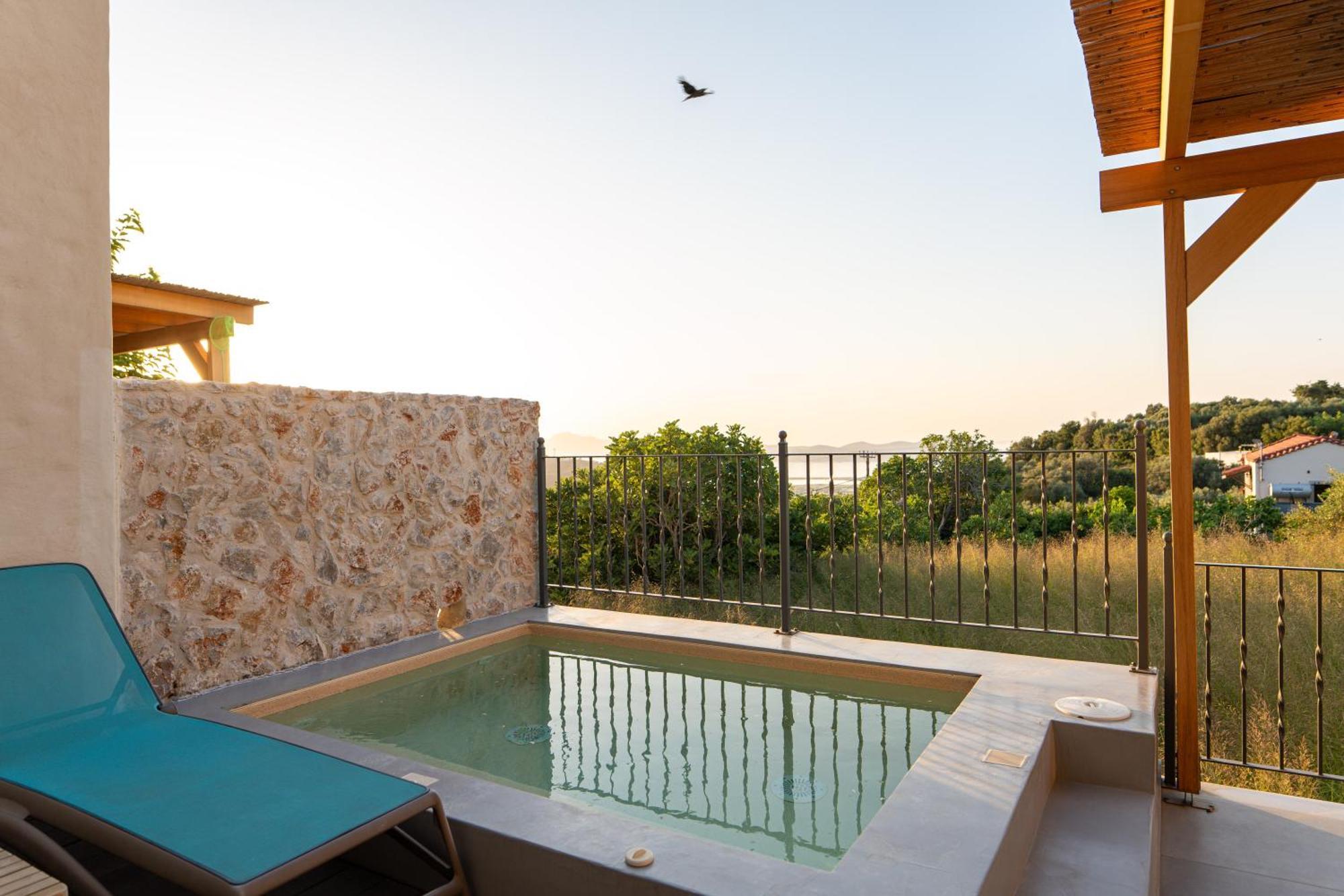 Villa Rosa - Luxury Villas With Panoramic Views Lagoudi Zia Exteriér fotografie