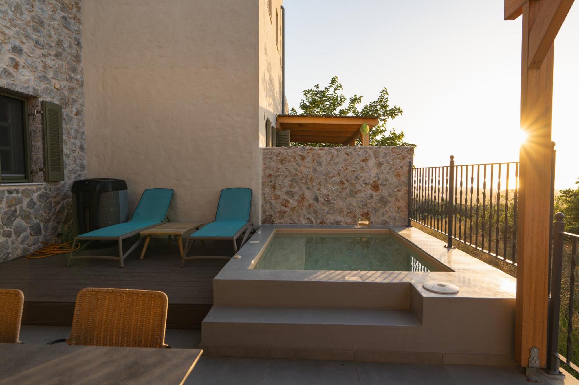 Villa Rosa - Luxury Villas With Panoramic Views Lagoudi Zia Exteriér fotografie