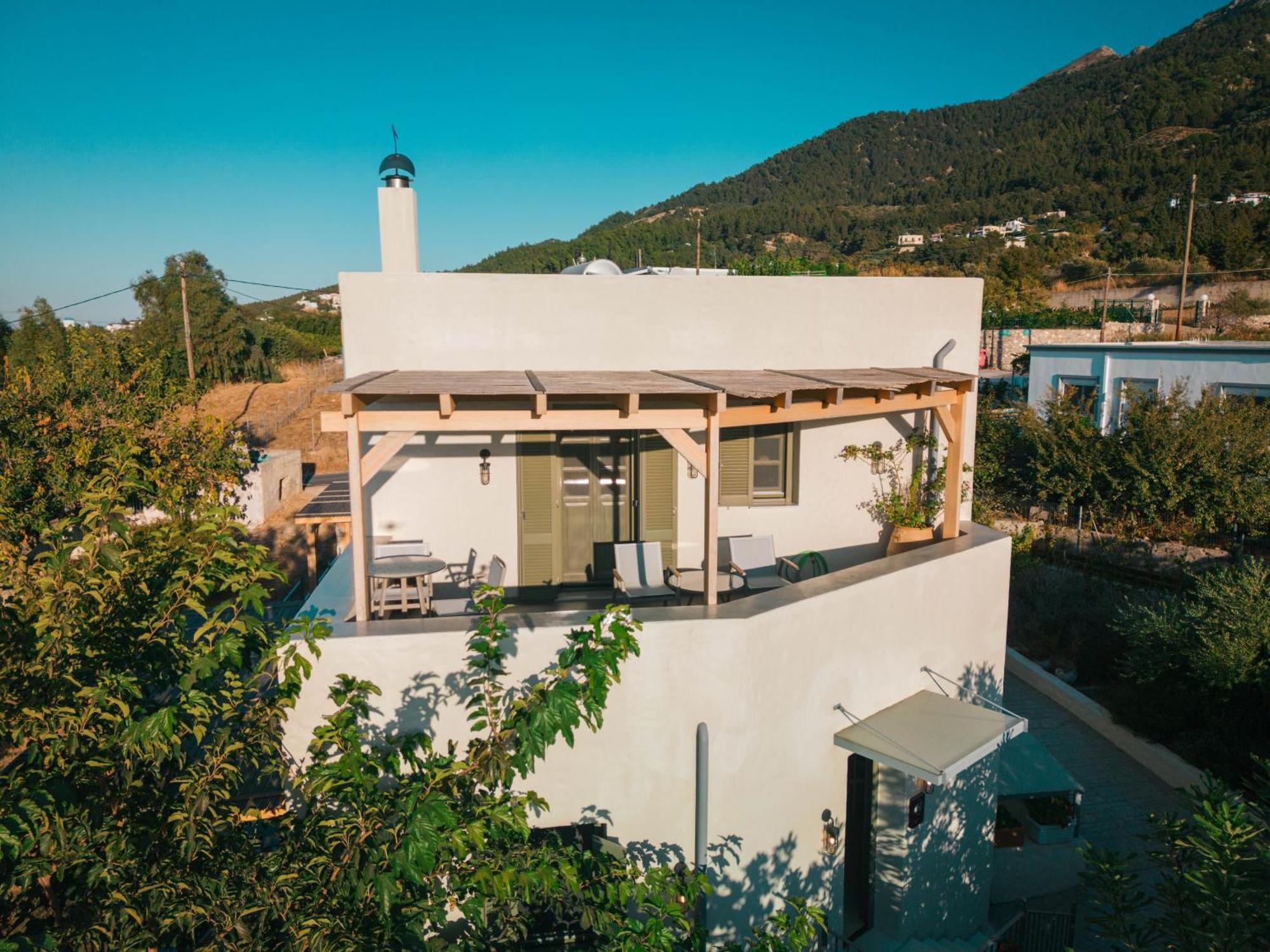 Villa Rosa - Luxury Villas With Panoramic Views Lagoudi Zia Exteriér fotografie
