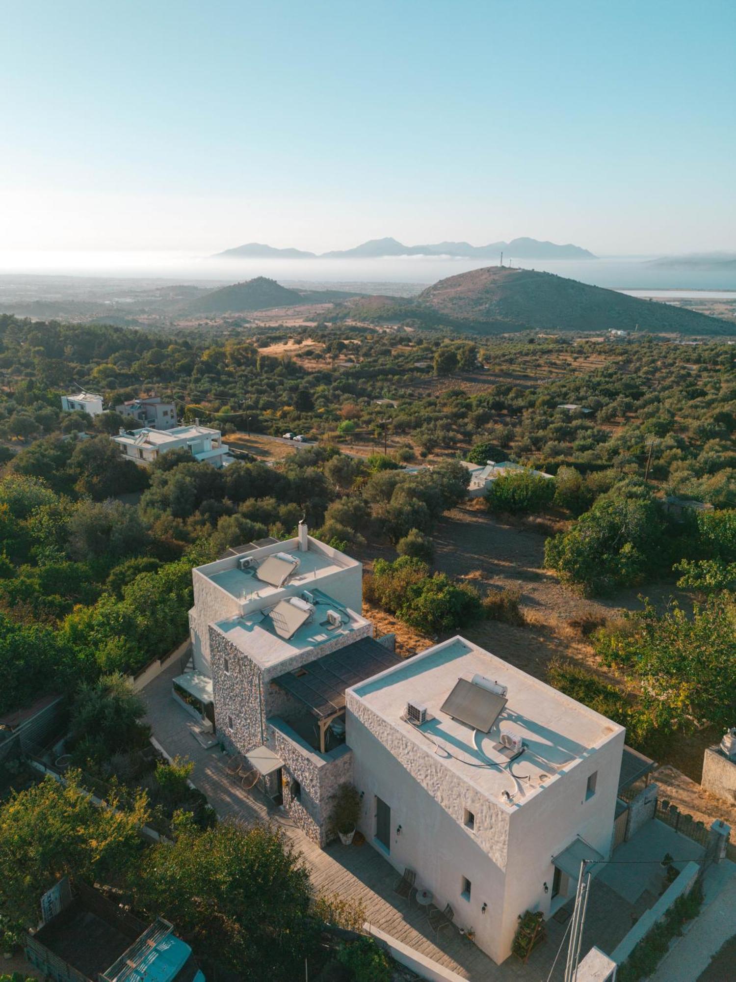 Villa Rosa - Luxury Villas With Panoramic Views Lagoudi Zia Exteriér fotografie