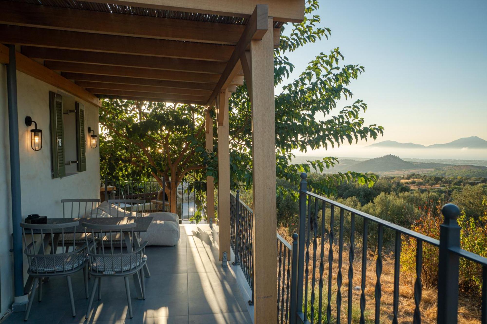 Villa Rosa - Luxury Villas With Panoramic Views Lagoudi Zia Exteriér fotografie