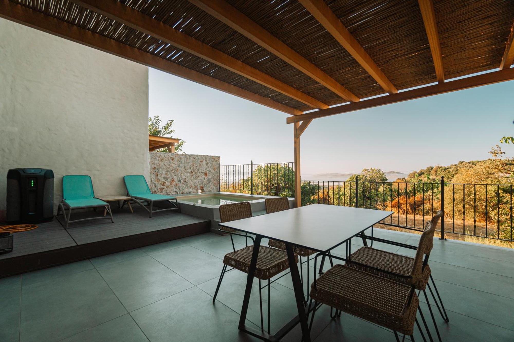 Villa Rosa - Luxury Villas With Panoramic Views Lagoudi Zia Exteriér fotografie