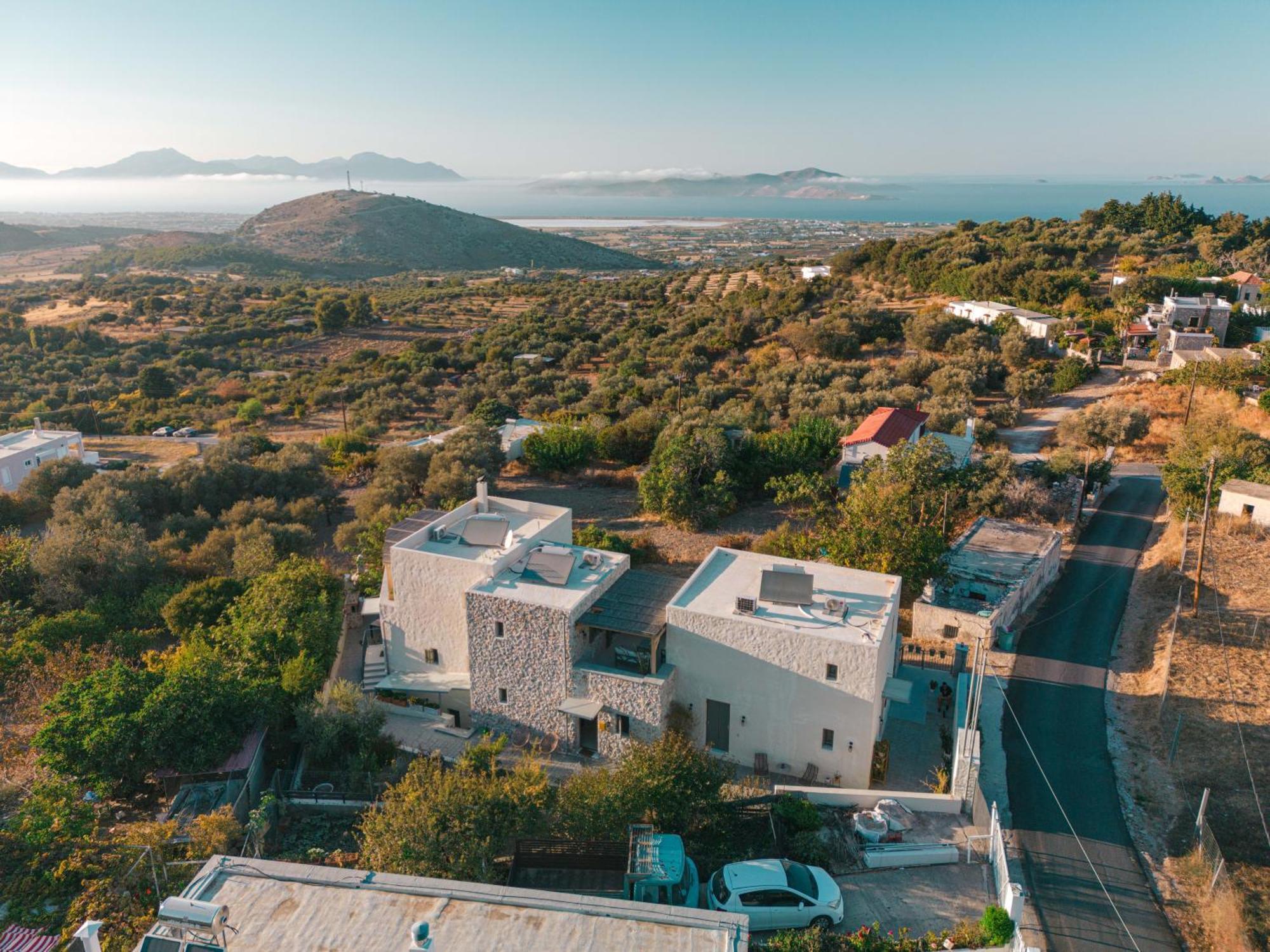 Villa Rosa - Luxury Villas With Panoramic Views Lagoudi Zia Exteriér fotografie